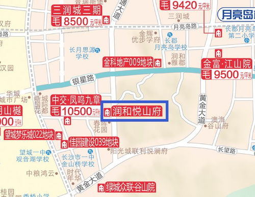 长沙楼市地图电子版，长沙楼市地图电子版2024版